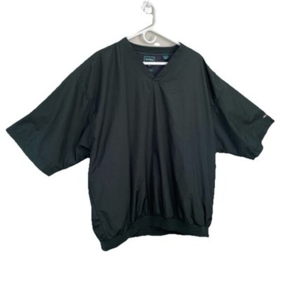 Bolle' Golf Pullover men’s Size XXL Windbreaker Water Resistant Green V Neck - Picture 2 of 11